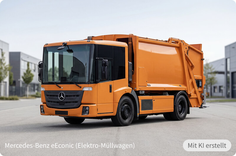 Kommunales Leasing Müllfahrzeug