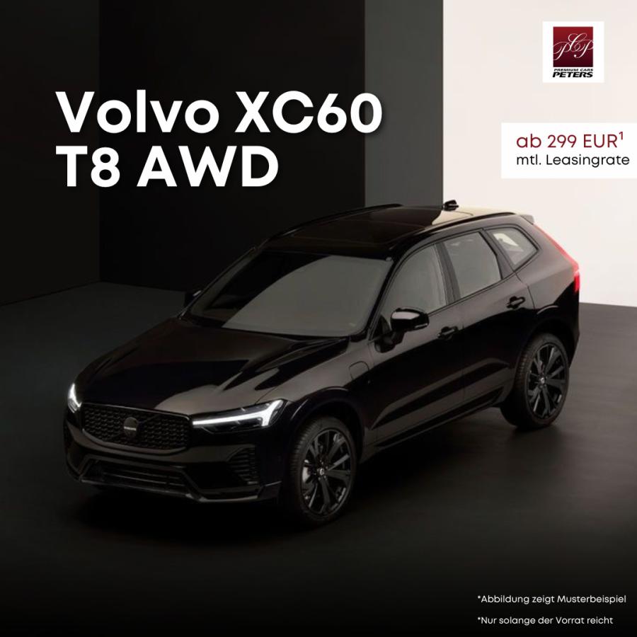 Foto - Volvo XC 60 Plug-In Hybrid AWD T8 Plus Black Edition | NUR FÜR DEFINIERTE BERUFSGRUPPEN !!! | Januar 2025