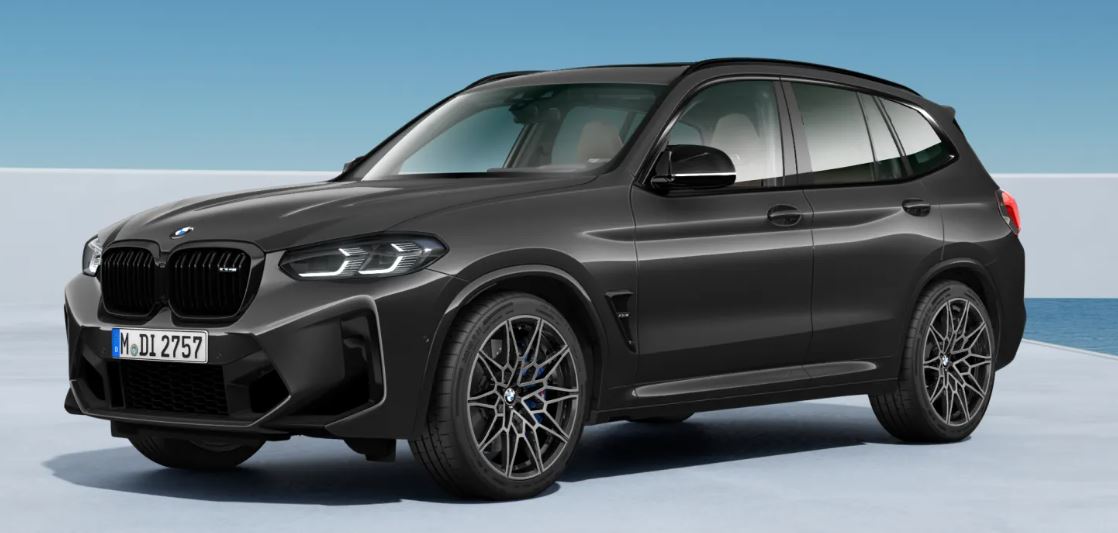 Foto - BMW X3 M Competition Head-Up Glasdach