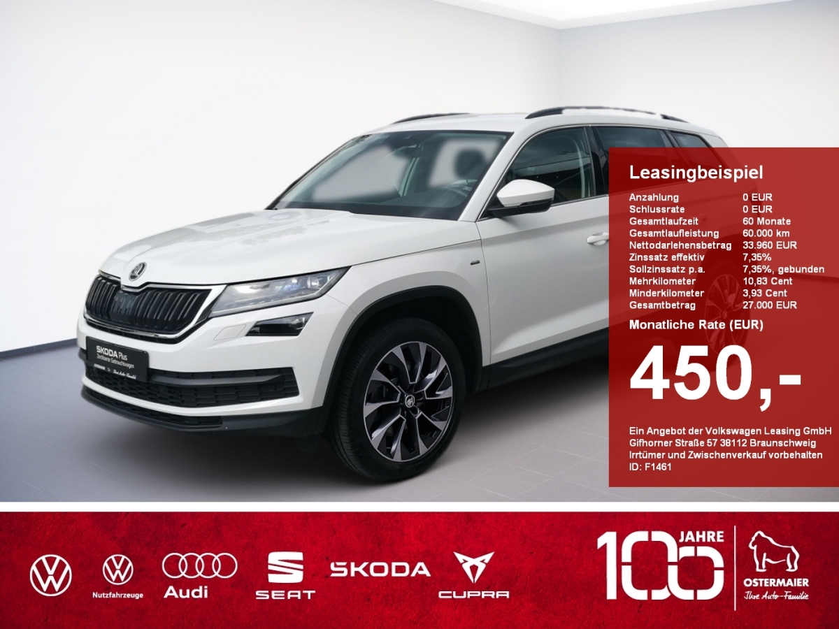 Foto - Skoda Kodiaq 4x4 Drive 2.0TDI DSG.NAVI.FernA.ViCo.ACC.