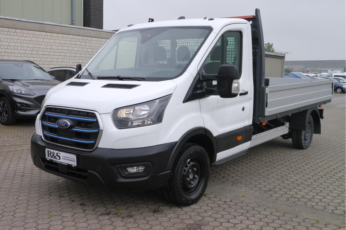 Foto - Ford Transit E-Transit L3 mit Pritschenaufbau ⚡️🔋VOLLELEKTRISCH