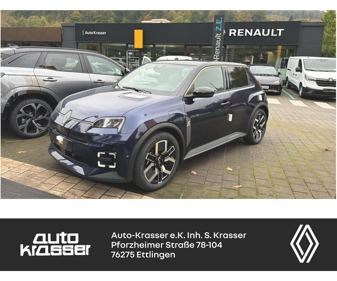 Foto - Renault 5 TECHNO 150 PS Batterie  52 KW / Nacht Blau ab Nov 2024