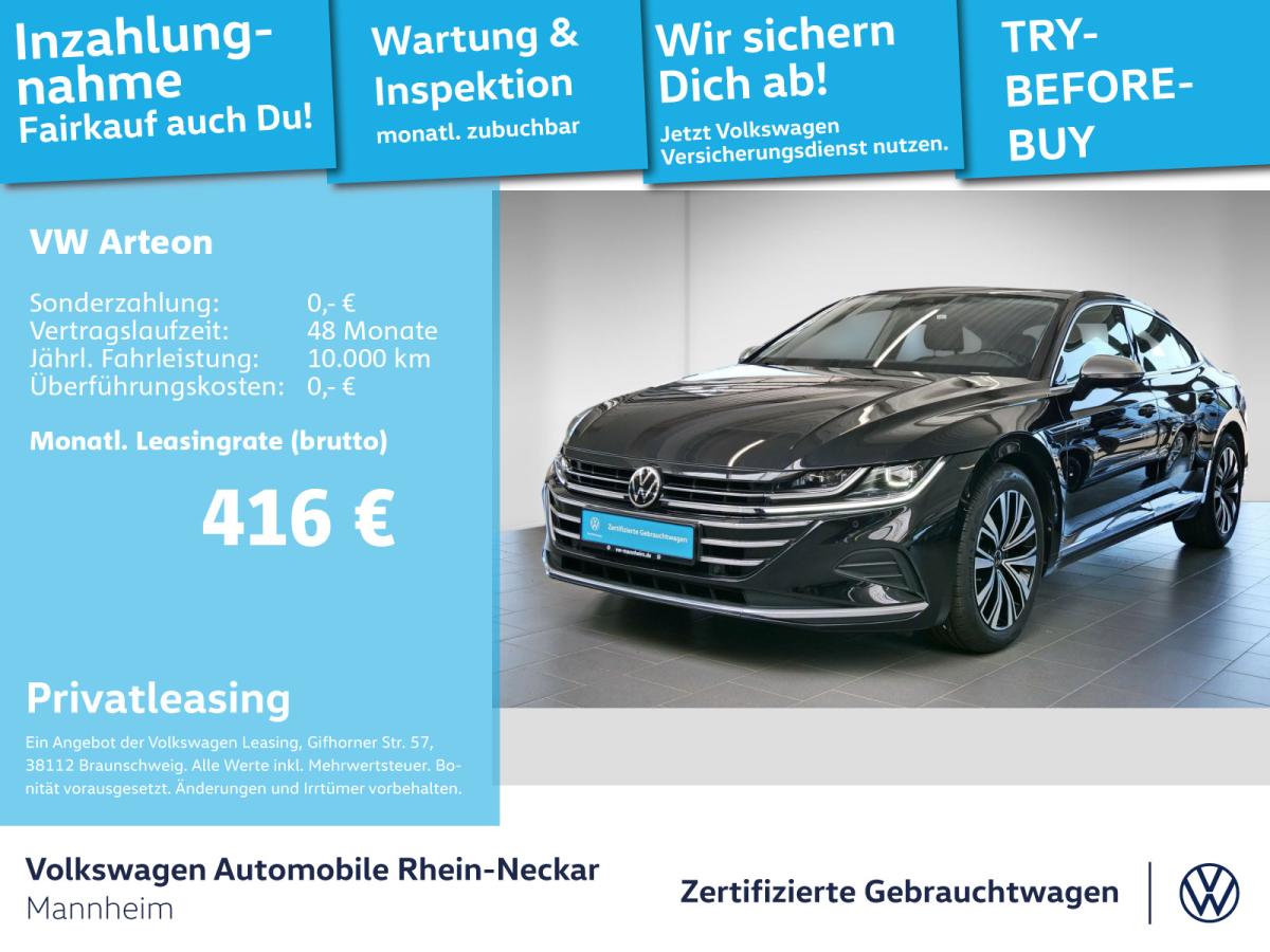 Foto - Volkswagen Arteon 2.0 TSI Elegance Navi PDC IQ.LIGHT uvm