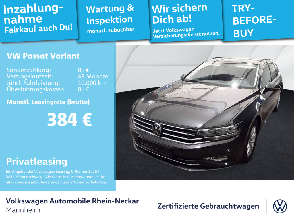 Foto - Volkswagen Passat Variant 2.0 TDI Business DSG Navi AHK LED uvm