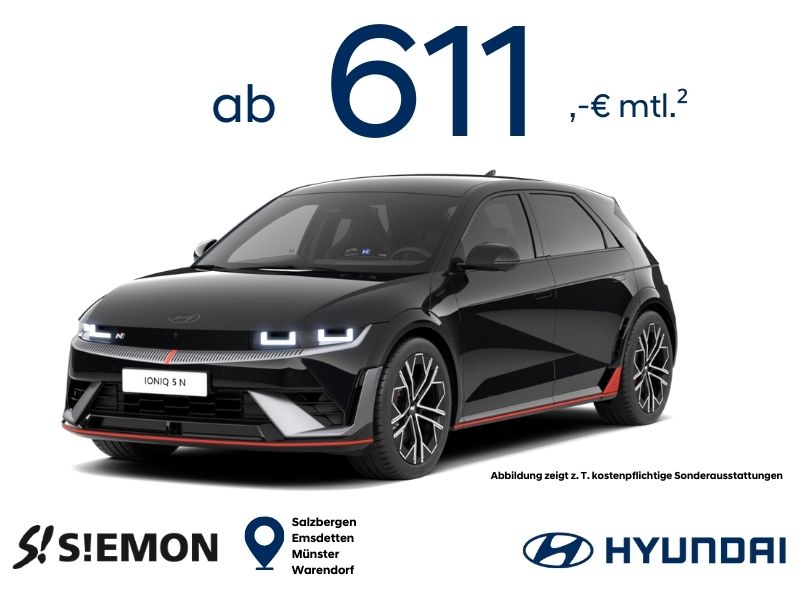 Foto - Hyundai IONIQ 5 ⚡⚡⚡ N ⚡⚡⚡ 609PS ⚡ Allrad ⚡ Abyss Black ⚡  verschieden Farben