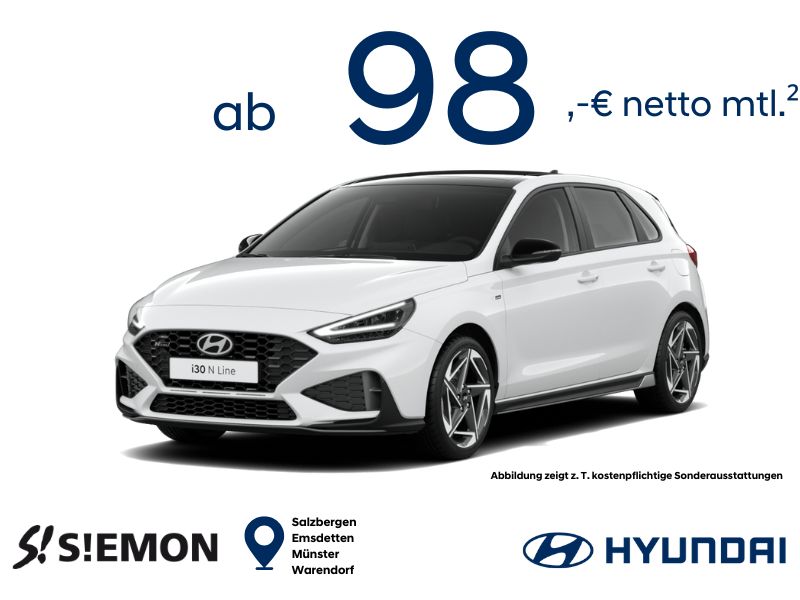 Foto - Hyundai i30 N-Line✔️ Schalter ✔️ Rückfahrkamera* ✔️ 4-6 Wochen Lieferzeit  ✔️ verschieden Farben verfügbar