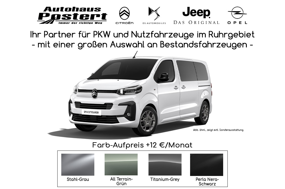 Foto - Citroën SpaceTourer M Plus BlueHDI 180 EAT8* MEGA DEAL*frei konfigurierbar