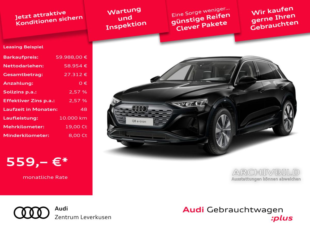 Foto - Audi Q8 e-tron ab mtl. 559 €¹LEDER NAVI ACC