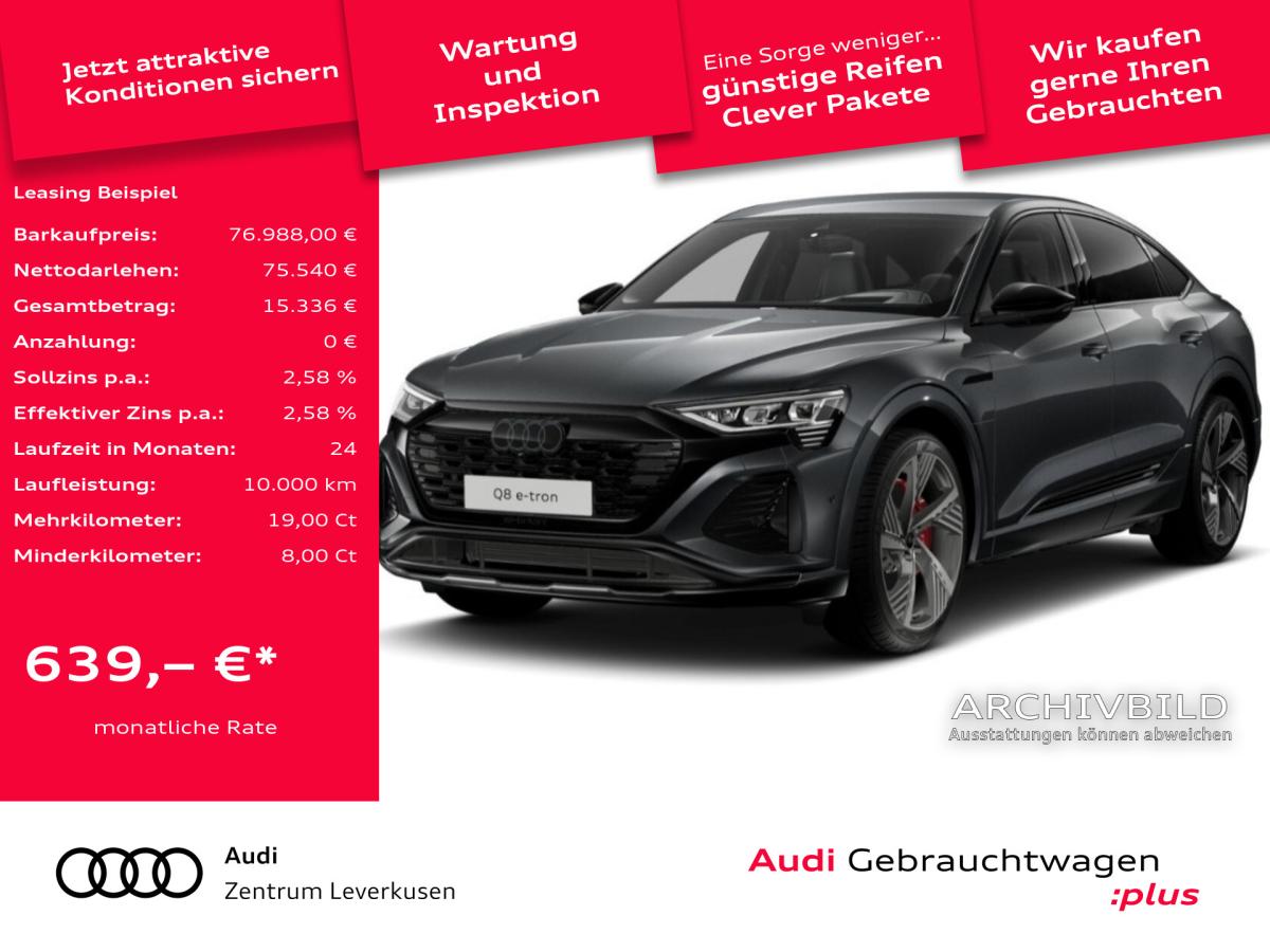 Foto - Audi Q8 ab mtl. 639 €¹ AHK LEDER HUD