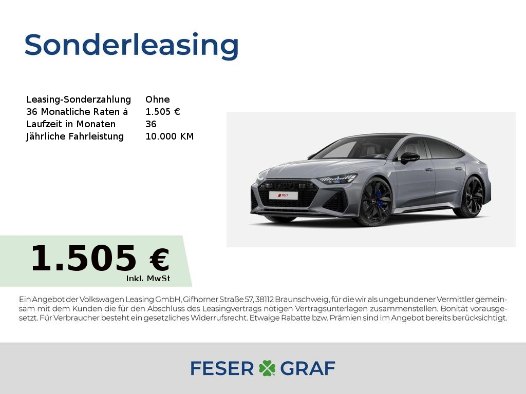 Foto - Audi RS7 Sportback 441(600)kW(PS) tiptronic Nachradar