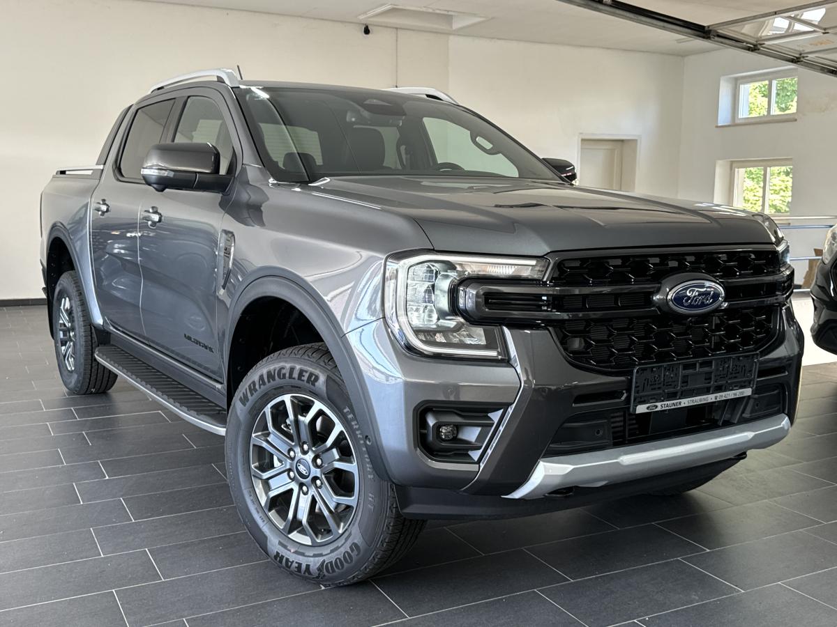 Foto - Ford Ranger Wildtrak 2.0 EcoBlue e-4WD DoKa ⚡SOFORT VERFÜGBAR ⚡GEWERBE-AKTION ⚡LADERAUMROLLO⚡