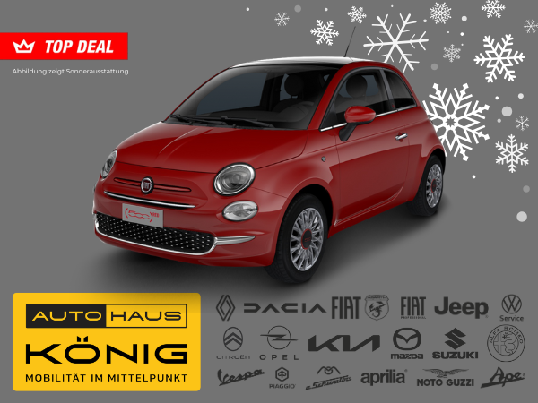 Foto - Fiat 500 RED ❤️ | Sofort verfügbar | Mit Glasdach ❗️