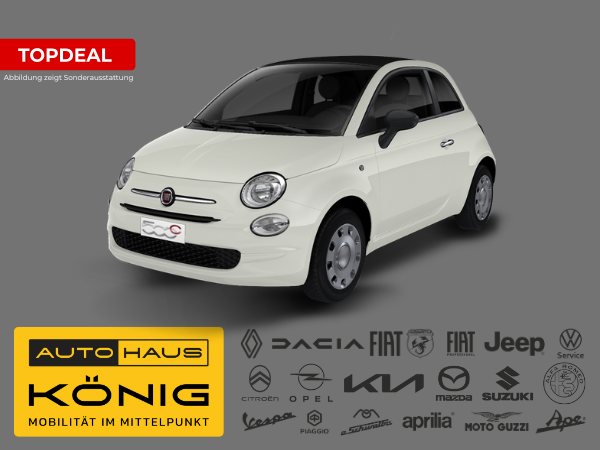 Foto - Fiat 500C Cabrio | Klima & Sound | mit 10.000 km Laufleistung❗