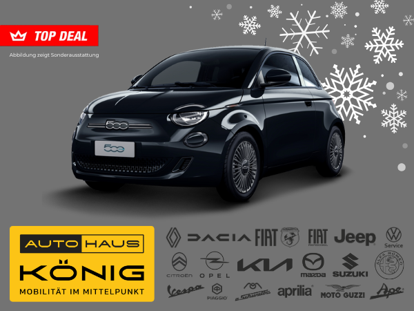 Foto - Fiat 500e Elektro ⚡️ | 320 km Reichweite 🔋 | Gebrauchtwagen-Leasing❗