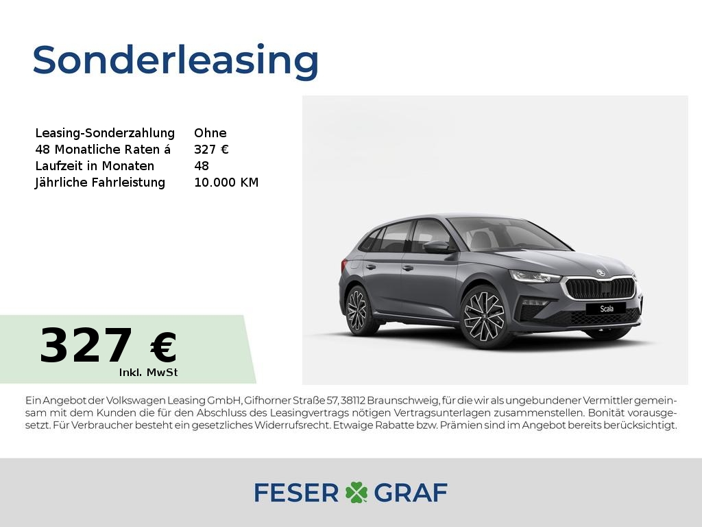 Foto - Skoda Scala Drive 1,0 TSI KESSY*KAMERA*SZH*17 ALU*