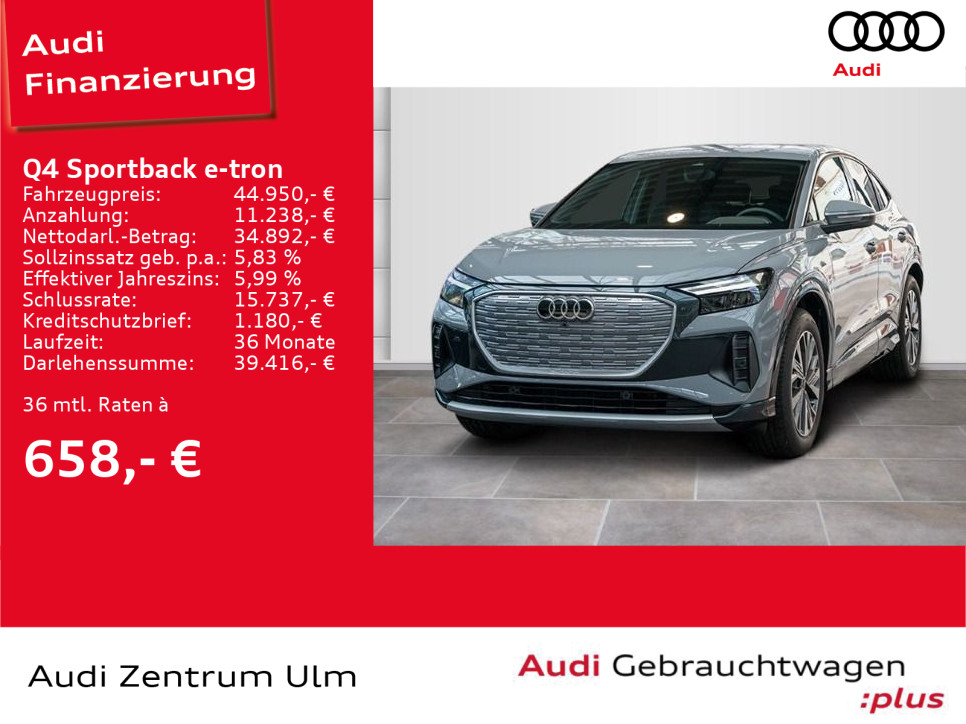 Foto - Audi Q4 e-tron Q4 Sportback 40 e-tron advanced E-KLAPPE R-KAM