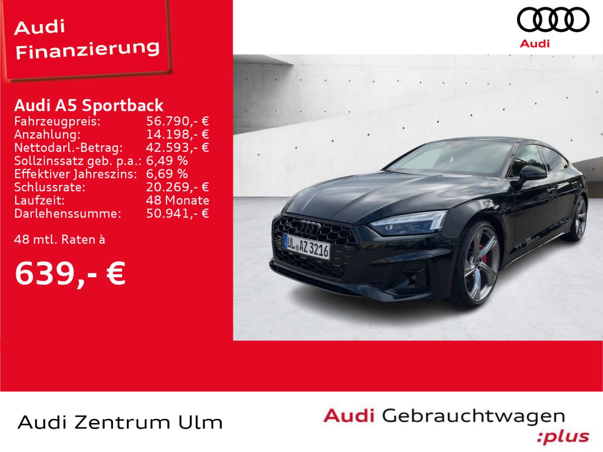 Foto - Audi A5 Sportback S line business 40 TDI qu. S tronic COMPETITION EDITION PLUS