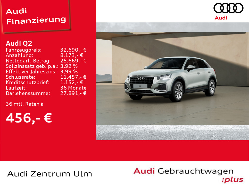 Foto - Audi Q2 advanced 35 TFSI S tronic AHK E-KLAPPE PDC