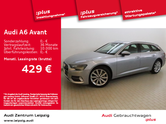 Foto - Audi A6 Avant 45 TFSI qu. sport *HuD*AHK*Standhzg*