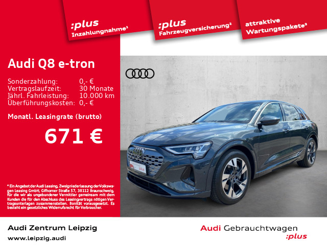 Foto - Audi Q8 e-tron 55 qu. advanced *S-line*AHK*HuD*Tour*