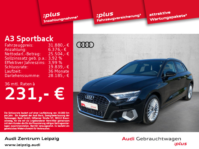 Foto - Audi A3 Sportback 35 TFSI advanced *LED*Parkassistent*