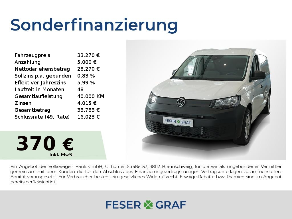 Foto - Volkswagen Caddy Cargo Maxi 2.0 TDI EU6 SCR