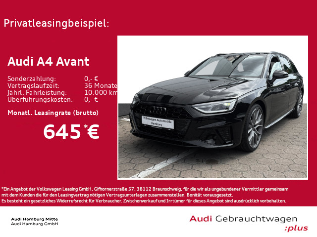 Avant 40 TDI S line S tronic AHK B&O Kamera