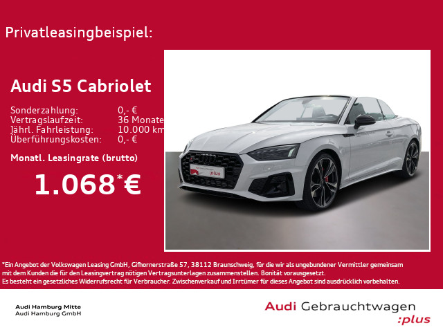 Foto - Audi S5 Cabriolet TFSI quattro tiptronic Navi AHK B&O