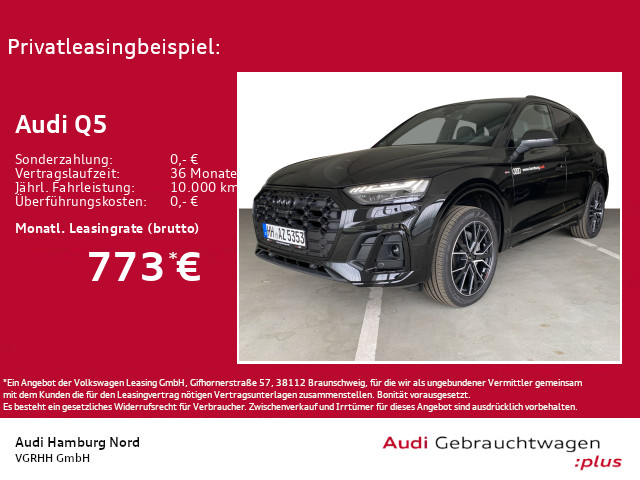 Foto - Audi Q5 40 TDI quattro S line S tronic AHK Navi Leder