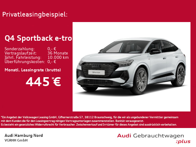 Foto - Audi Q4 e-tron Q4 Sportback 50 e-tron S-line AHK SONOS Matrix