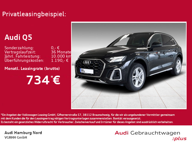 Foto - Audi Q5 40 2.0 TDI quattro S line S tronic Navi 360°