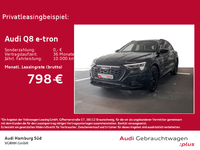 Foto - Audi Q8 e-tron 50 qu. S LINE-EDITION/HUD/MATRIX/LM21