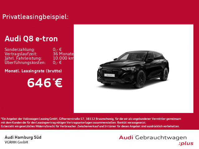 Foto - Audi Q8 e-tron 55 qu. S LINE/EDITION/MATRIX/B&O/HUD