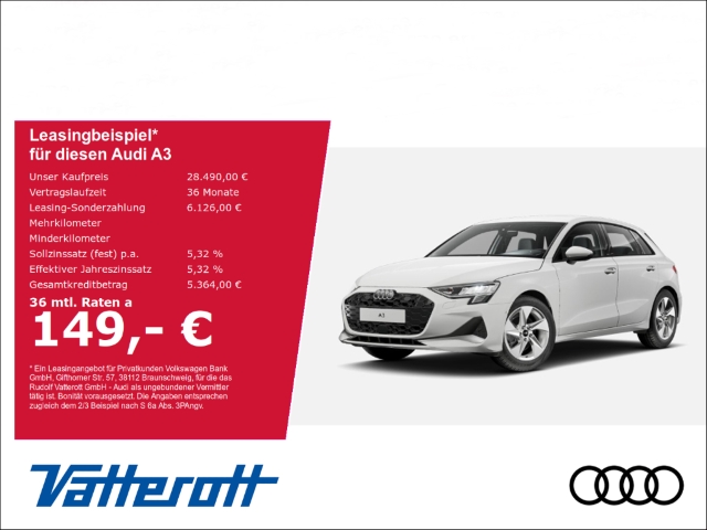 Sportback advanced 30 TFSI CarPlay GRA Sitzhzg. ParkAssist