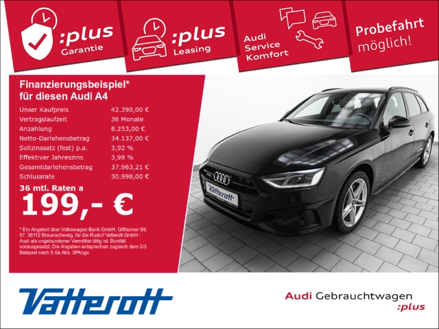 Avant 40 TDI quattro advanced Leder Navi Kamera