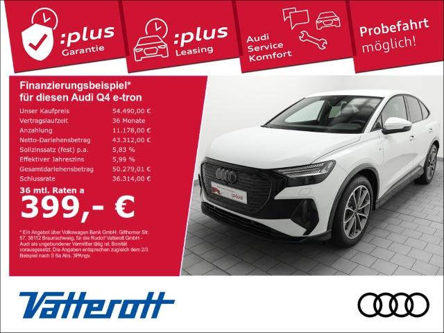 e-tron Sportback 50 quattro S line AHK Matrix Navi SONOS