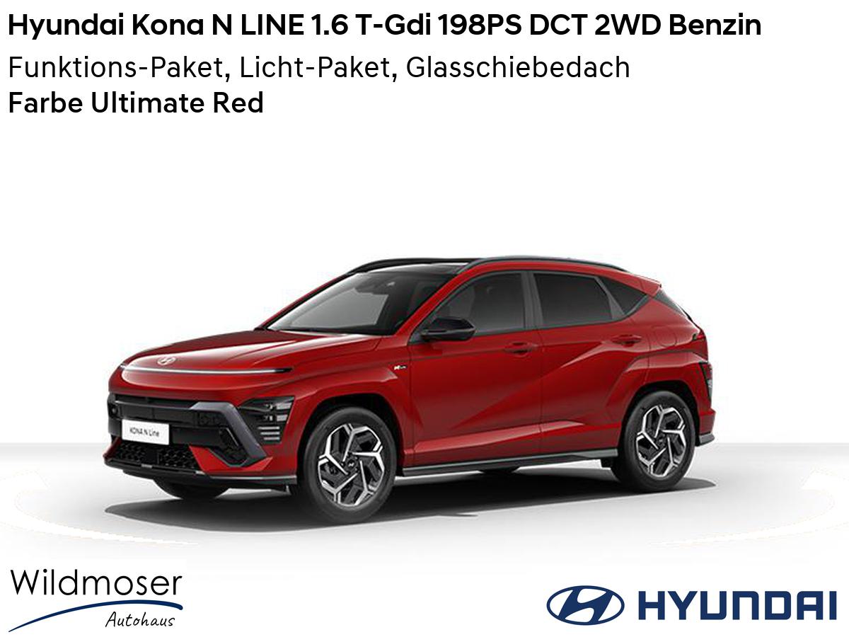 Foto - Hyundai KONA ❤️ N LINE 1.6 T-Gdi 198PS DCT 2WD Benzin ⏱ Sofort verfügbar! ✔️ mit 3 Zusatz-Paketen