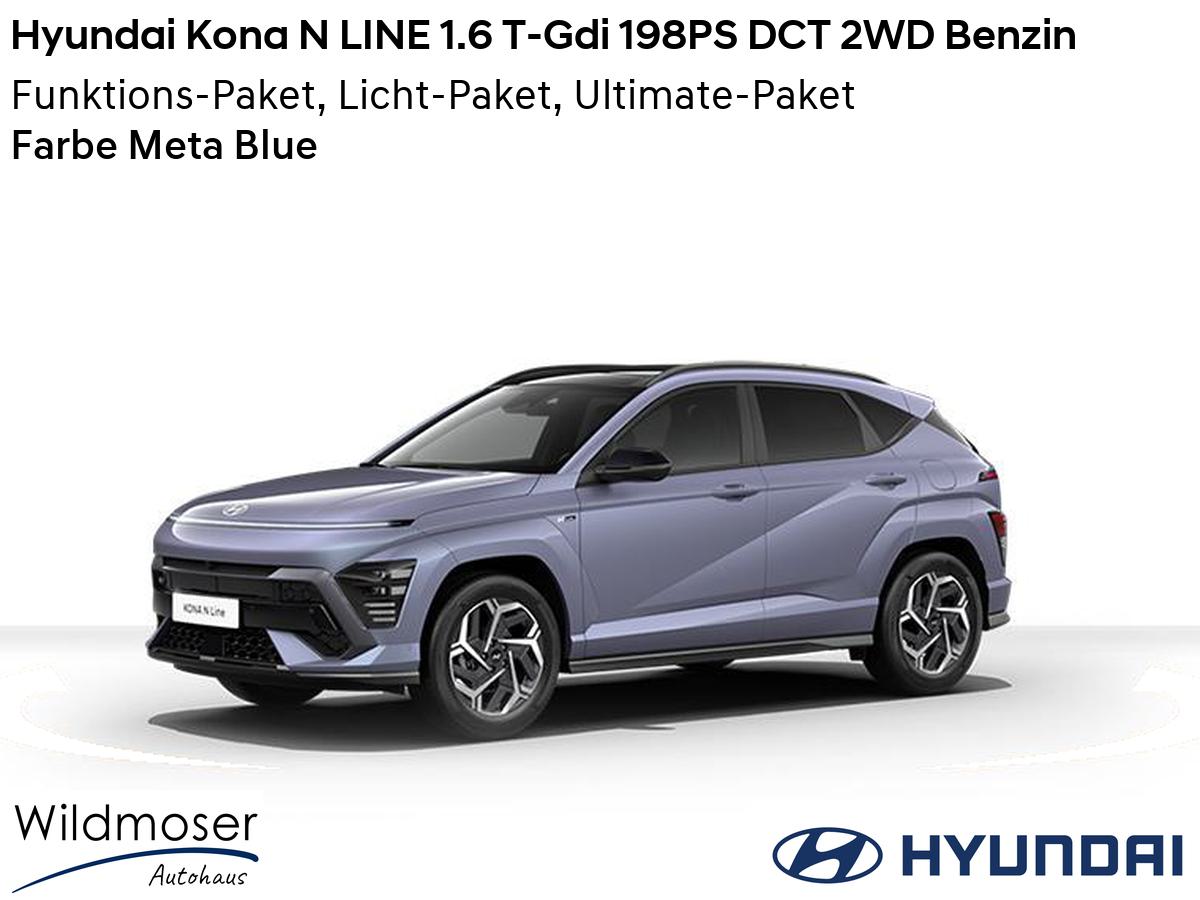 Foto - Hyundai KONA ❤️ N LINE 1.6 T-Gdi 198PS DCT 2WD Benzin ⏱ Sofort verfügbar! ✔️ mit 3 Zusatz-Paketen