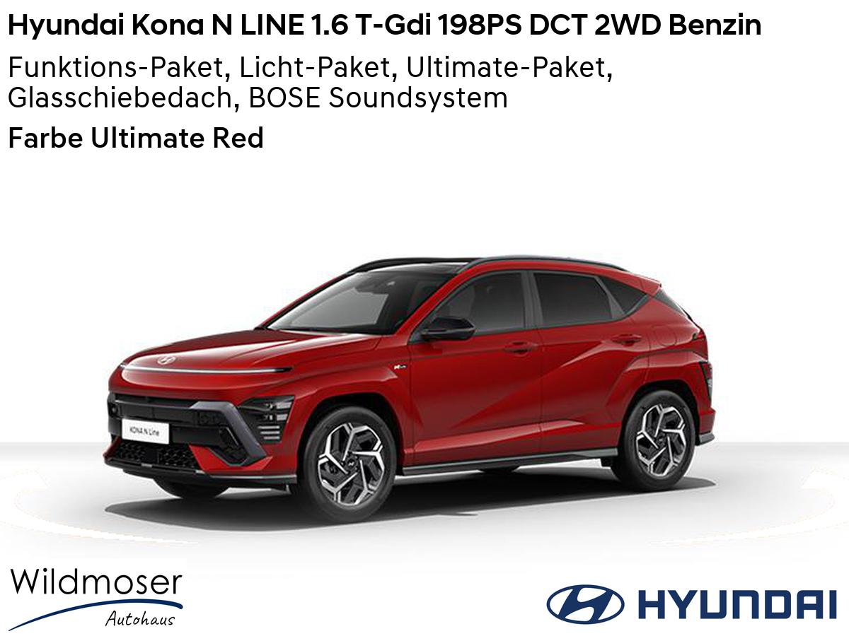 Foto - Hyundai KONA ❤️ N LINE 1.6 T-Gdi 198PS DCT 2WD Benzin ⏱ Sofort verfügbar! ✔️ mit 5 Zusatz-Paketen