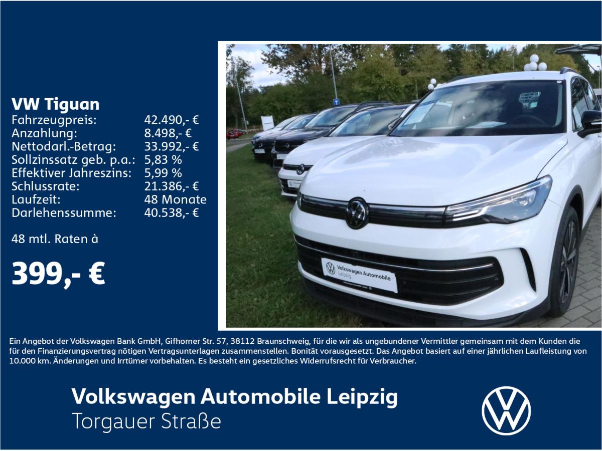 Foto - Volkswagen Tiguan GOAL 1.5 l eTSI DSG*AHK*WR