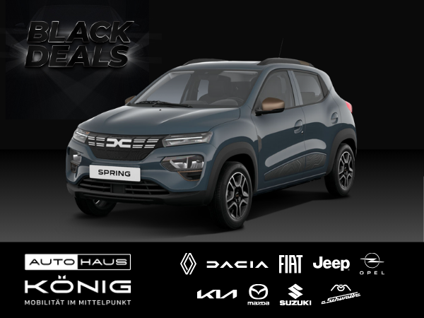 Foto - Dacia Spring Extreme ELECTRIC 65 PS | König Black Deals 2024 🖤 | ***Verringerte Überführungskosten***