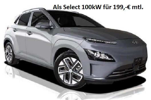 Foto - Hyundai Kona Elektro Select Effizienzpaket  088214