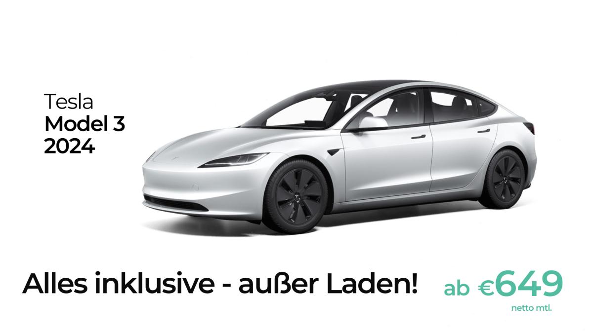 Foto - Tesla Model 3 MODEL 2024 - ALLES INKLUSIVE - AUßER LADEN!