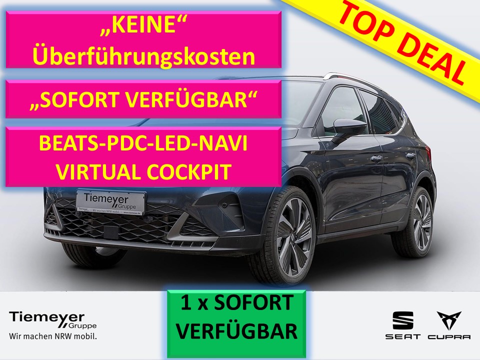 Foto - Seat Arona 1.0 TSI - FR BEATS NAVI PDC LED "SOFORT VERFÜGBAR"