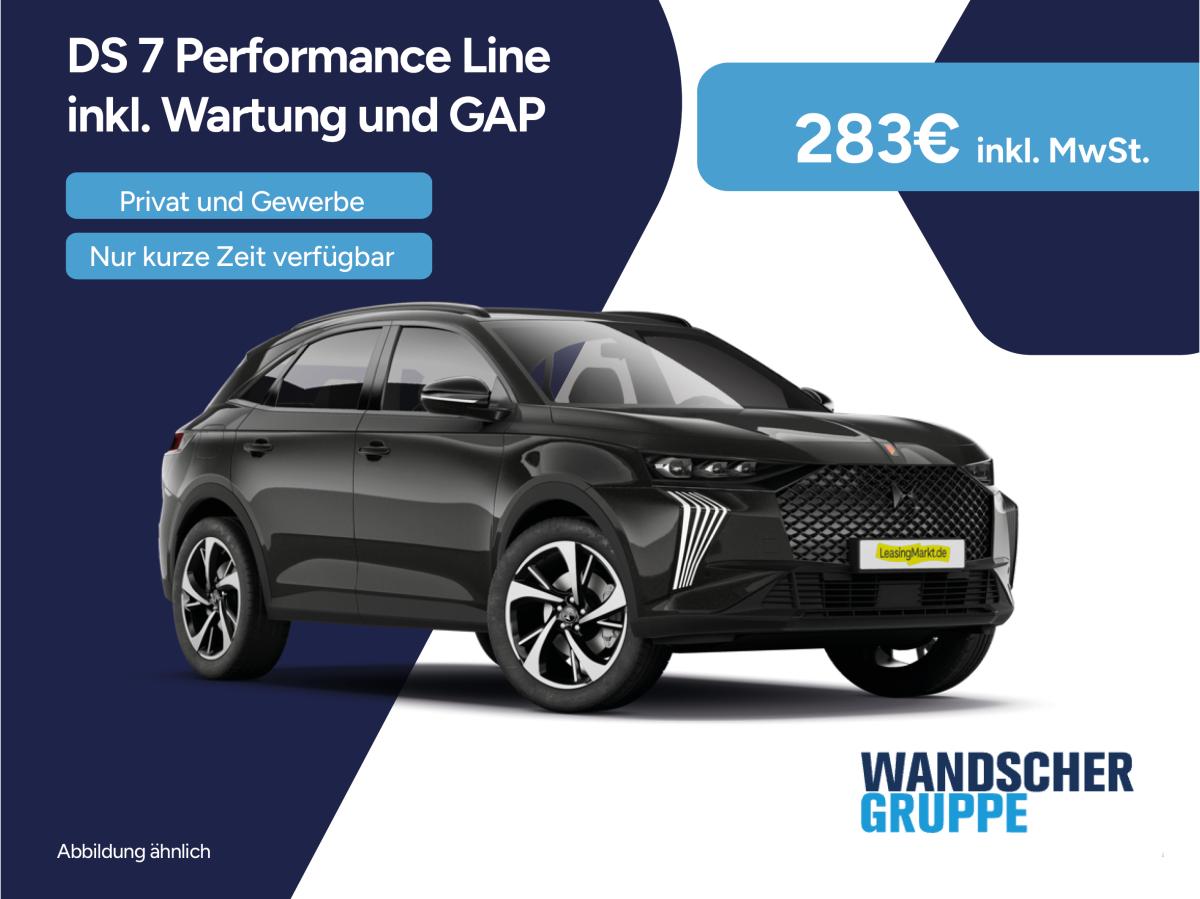 Foto - DS Automobiles DS 7 Performance Line | inkl. Wartung | inkl. GAP