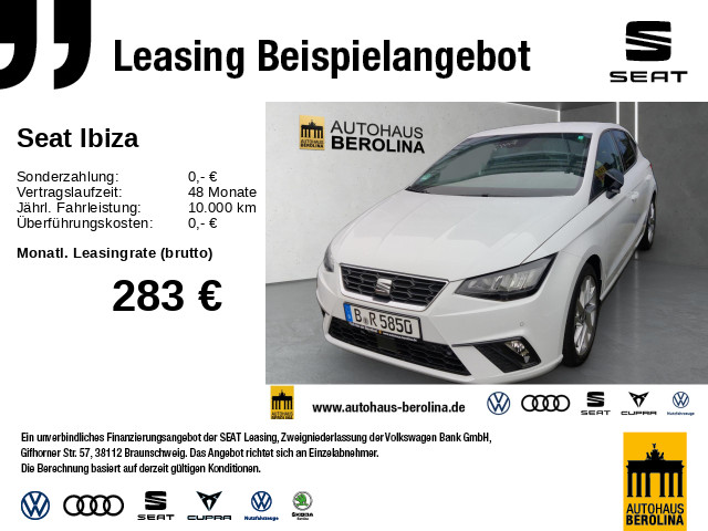 Foto - Seat Ibiza 1.0 TSI FR DSG *NAV*ACC*LED*R-CAM*PDC*SHZ*