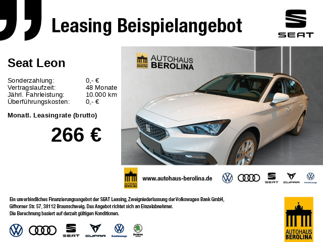 Foto - Seat Leon ST 1.5 eTSI Style Edition DSG *Vision+*GRA*