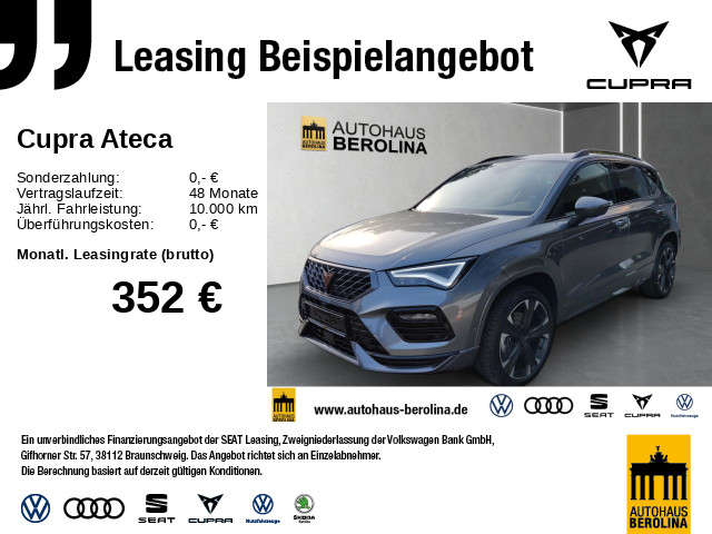 Foto - Cupra Ateca 1.5 TSI DSG *360°*NAV*LED*GRA*SHZ*