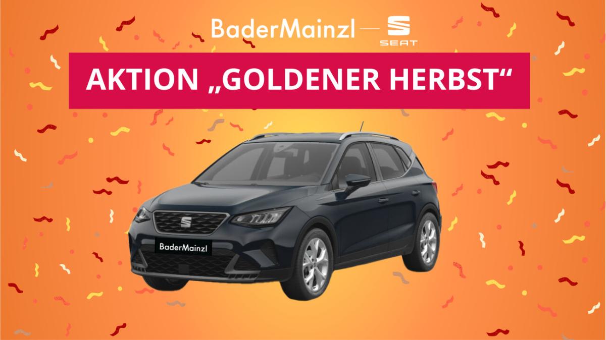 Foto - Seat Arona FR 1.0TSI 116PS 6-Gang inkl. AllSeason-Reifen - AKTION "Goldener Herbst" bis 31.10.2024 bei BaderMai