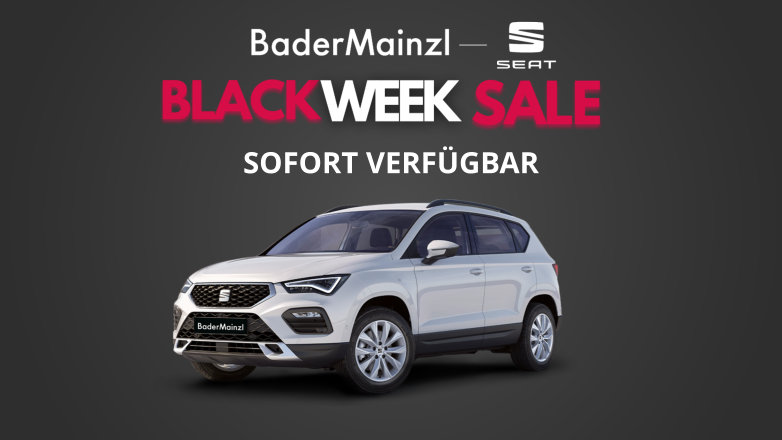 Foto - Seat Ateca Style Edition "BLACK-WEEK" AKTION LAGERWAGEN GEWERBE bei BaderMainzl !